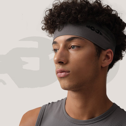 Seamless Knitted Exercise Hair Band Men's And Women's Outdoor Cycling Fitness