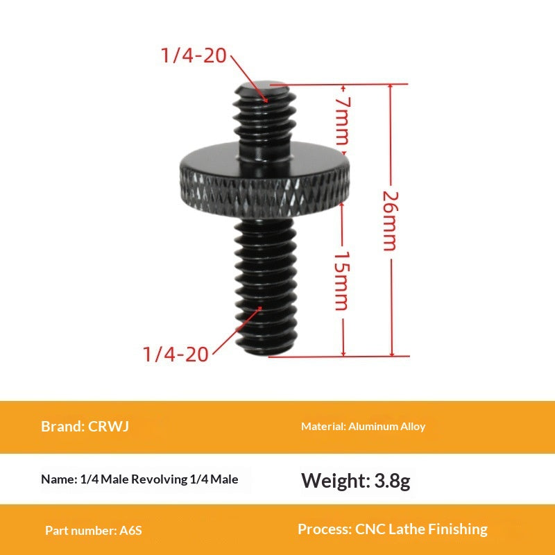 14 To 38 Camera Screw M4 M5 M8 M10 M12 Aluminum Tripod Head Photography Equipment Accessories