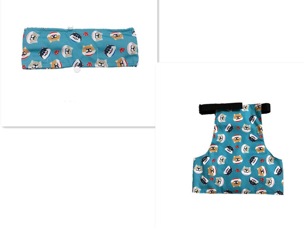 Cooling Ice Bellyband Vest Pet Bib Clothes