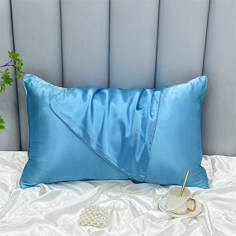 Double-sided Ice Silk Pillowcase Beauty Silk Pillowcase