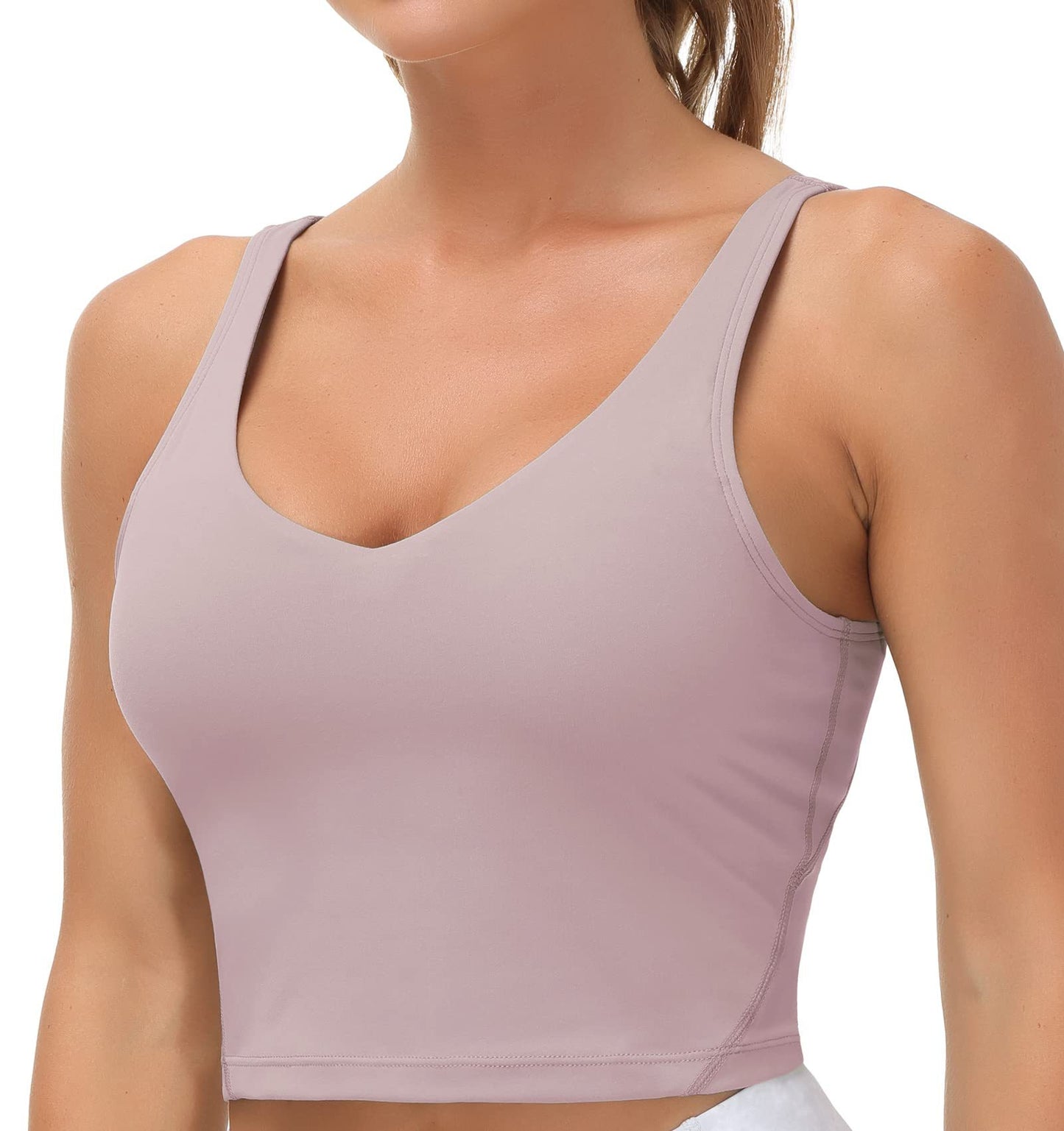 Women's Multi-color Chest Pad Breathable Shockproof Sports Workout Beauty Back Seamless Underwear