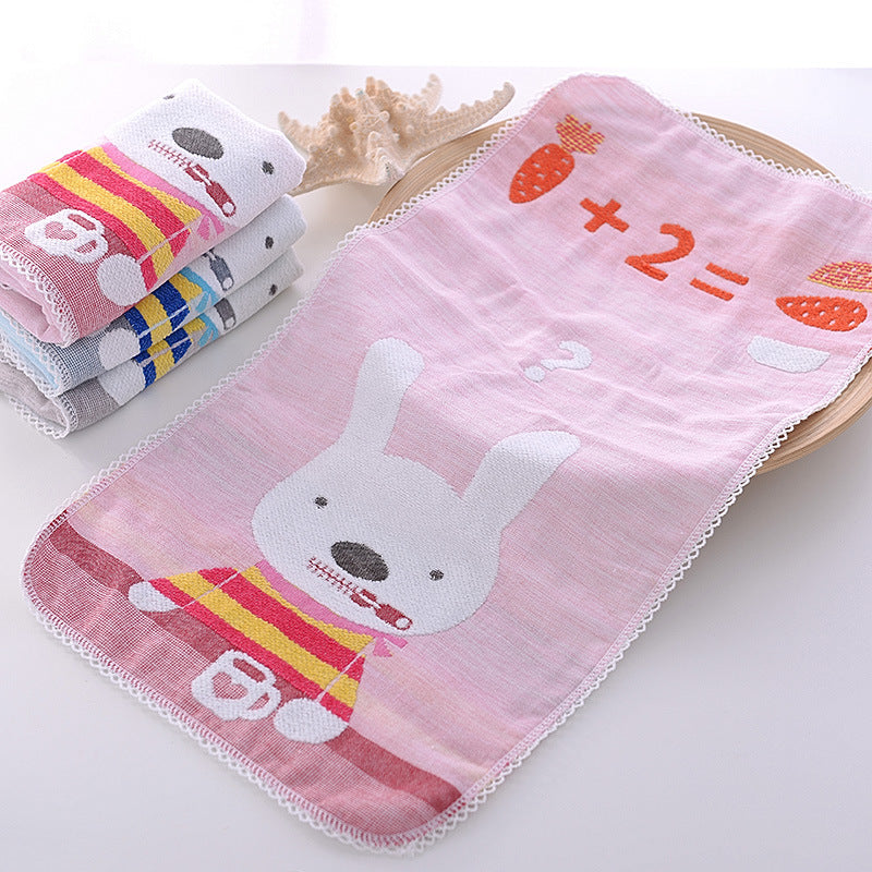 Cotton Face Towel For Home Use Soft And Highly Absorbent Perfect For Babies
