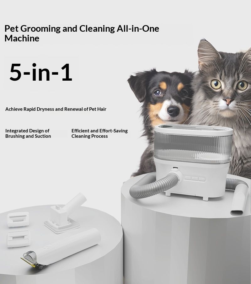 Multi-Function Hair Suction Grooming Tool For Cats And Dogs