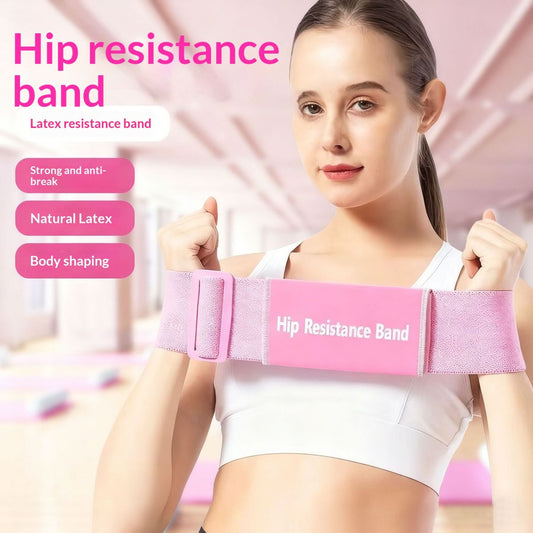 Knitted Elastic Compression Yoga Stretching Band For Squatting To Train Glutes