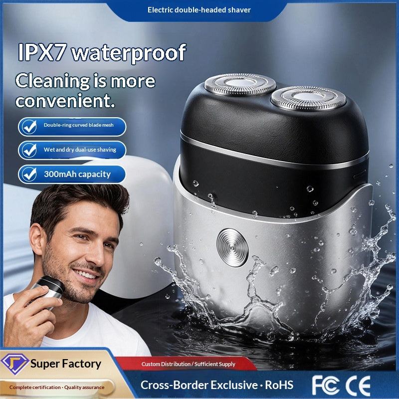 Full-body Washable Dual-head Magnetic Electric Shaver