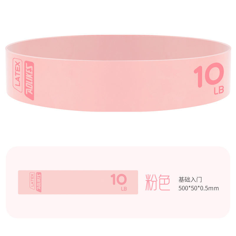 Yoga Latex Resistance Band Hip-Thigh Toning Loop
