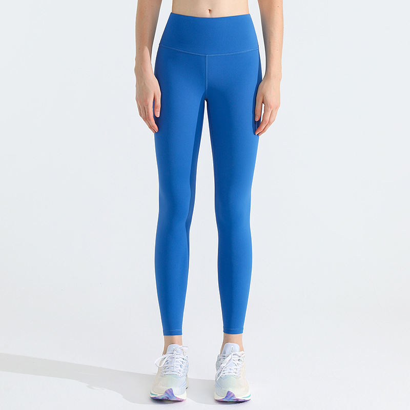 Double-sided Brushed Yoga Pants Women's Nude Butt Lift High Waist