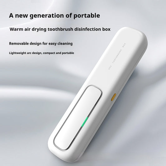 Toothbrush Disinfection Box Travel UV Smart Heating