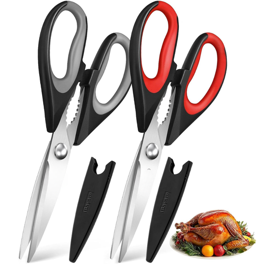 Kitchen Scissors Shears All Purpose Heavy Duty Protective Sheath