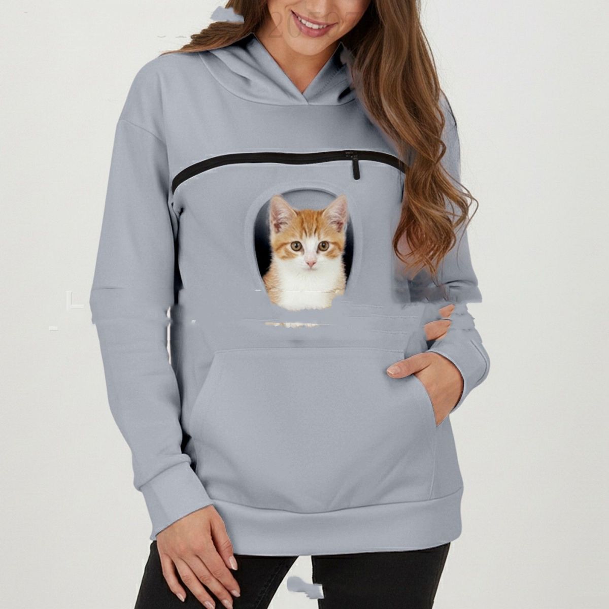 Euro-American Pet-and-Person Unified Trendy Hoodie For Men And Women