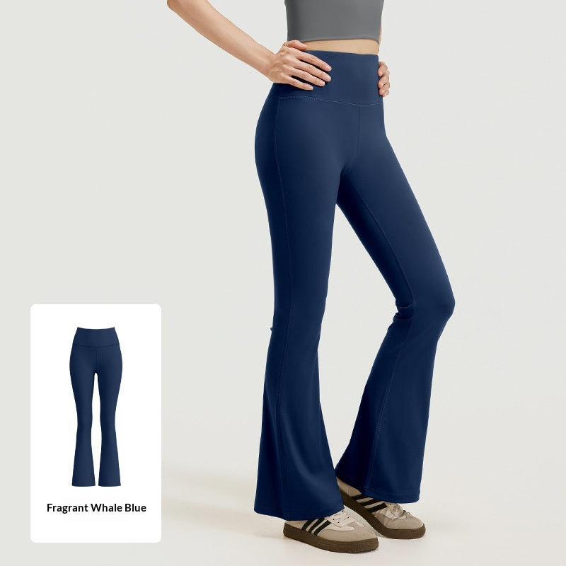 Flared Fitness And Pilates Workout Bell-bottom Pants For Women