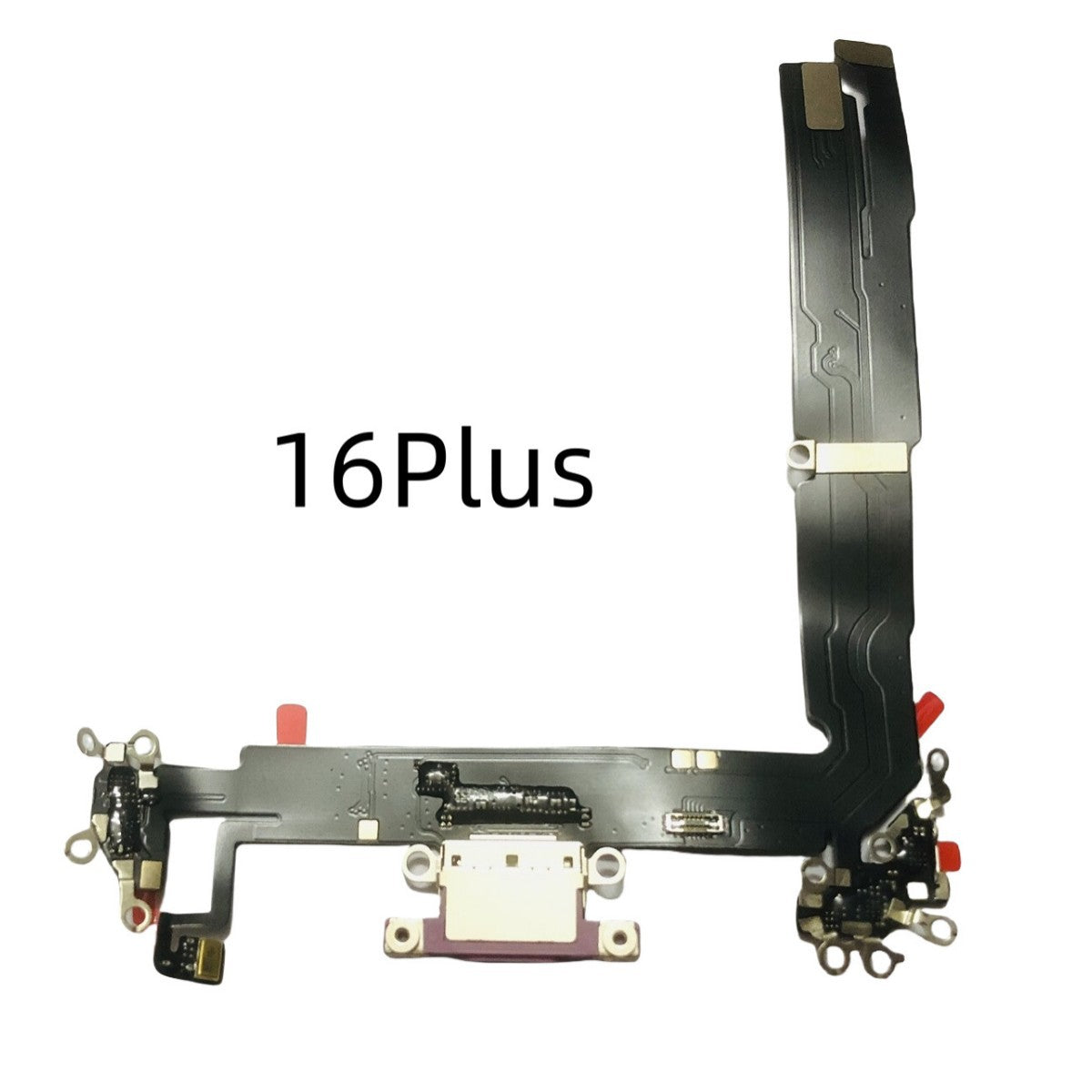 Tail-mounted Charging Port Assembly, Brand New, With USB Charging And Microphone Flex Cable