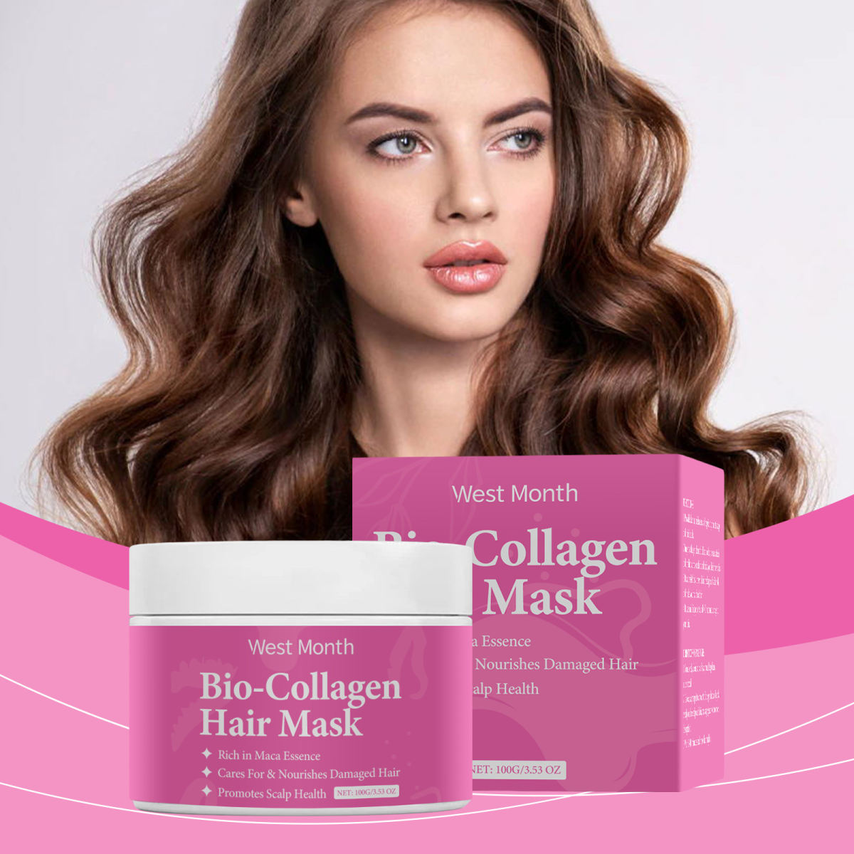 Collagen Gentle Nourishing Soft Moisturizing Care Hair Mask