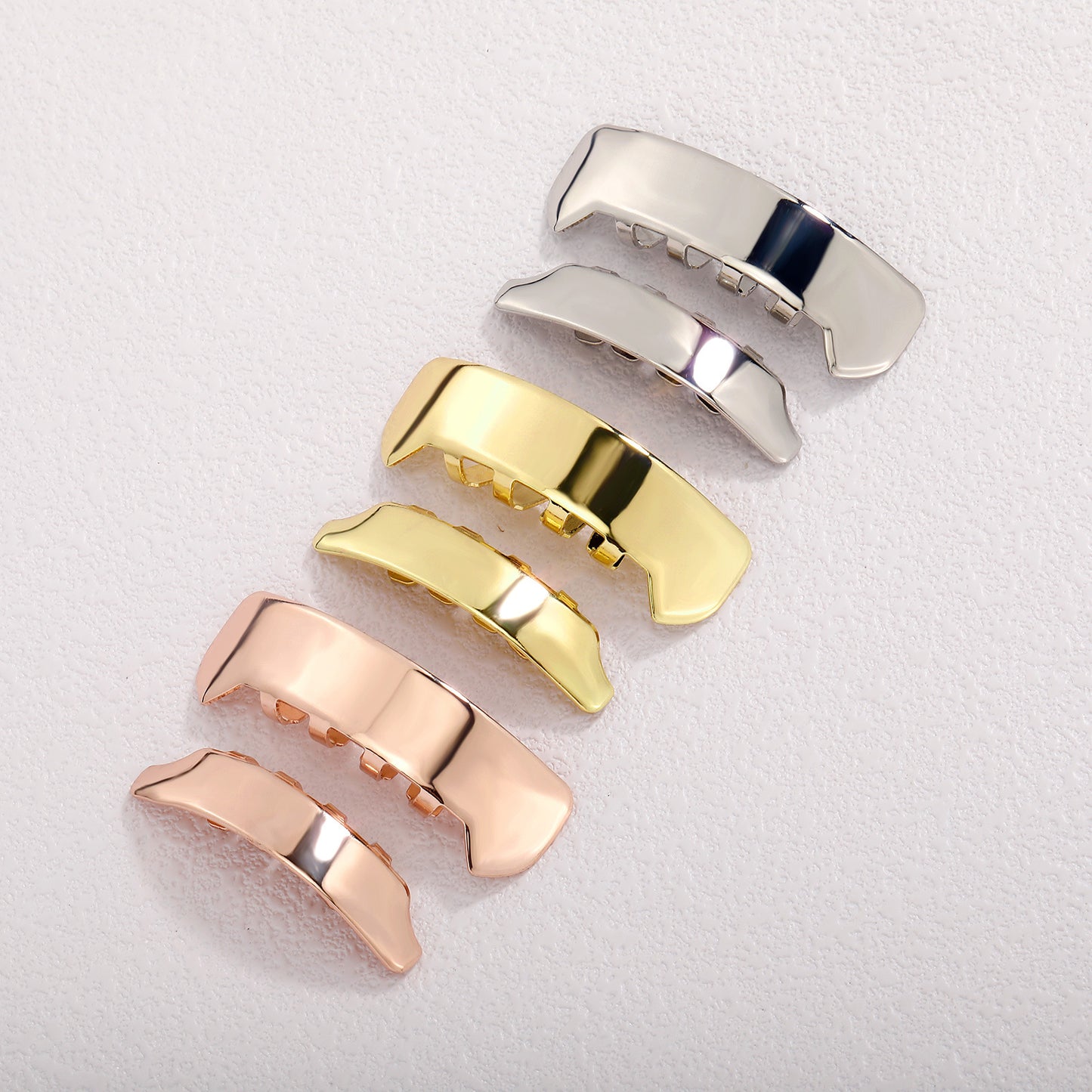 Hiphop Accessories Glossy Trapezoid Braces
