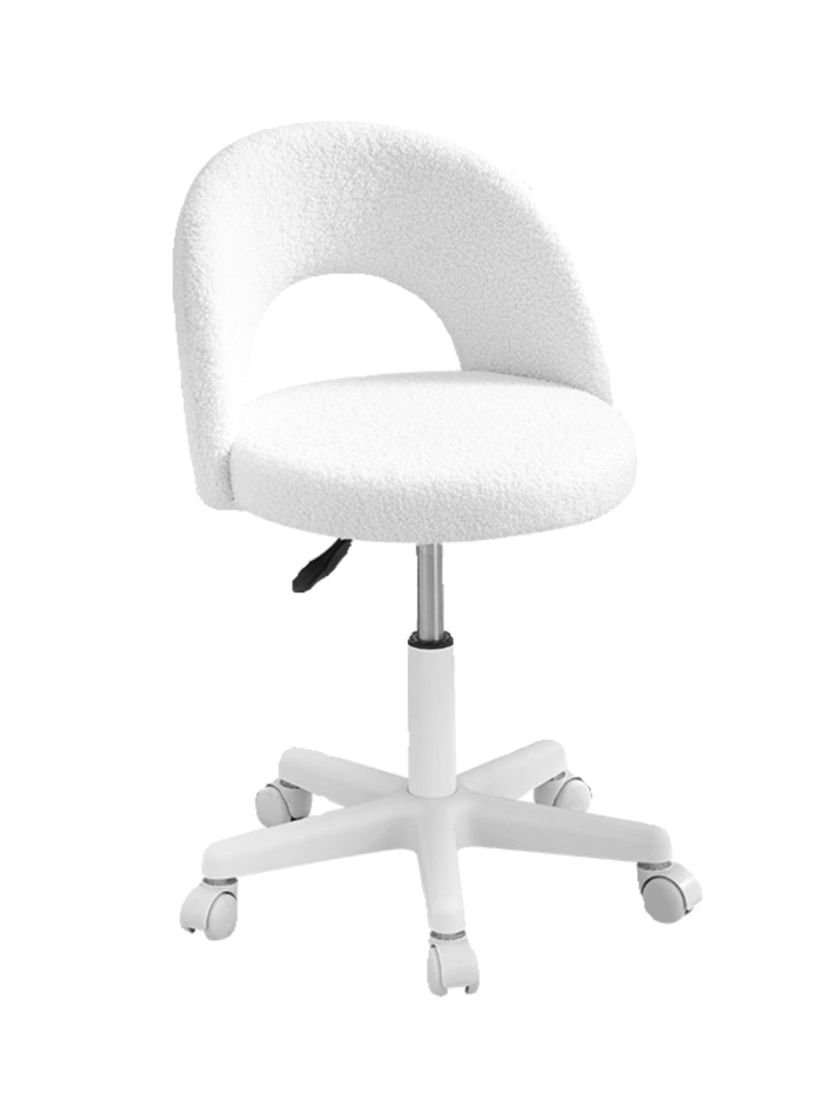 Fleece-lined Computer Chair For Girls Bedrooms