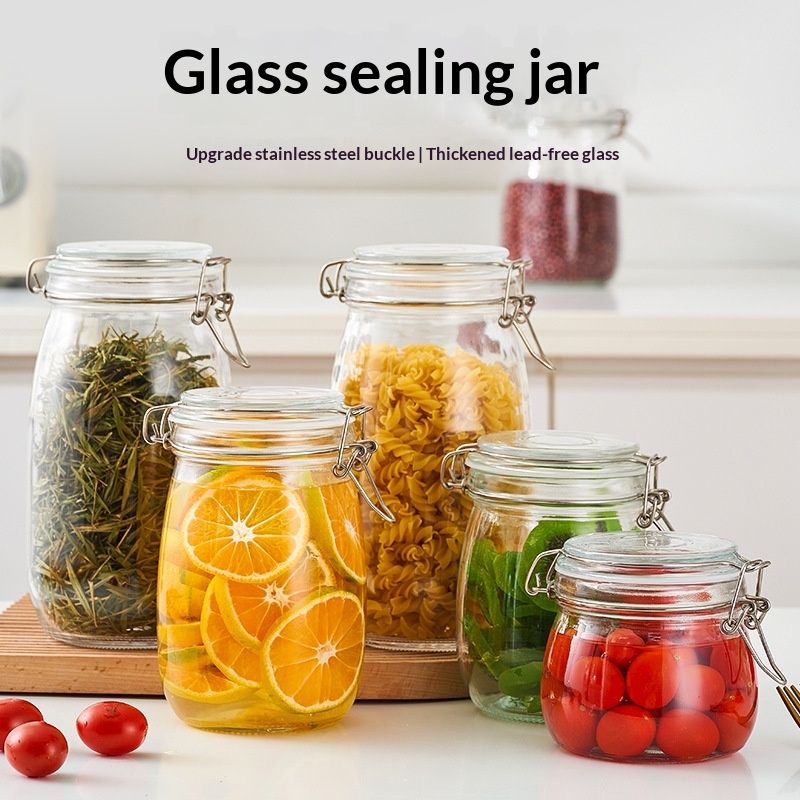 Glass Sealed Storage Jar