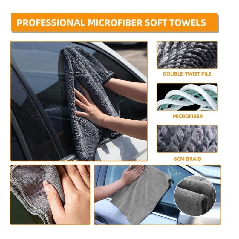 8 Piece Car Wash Cleaning Tool Brush Beauty Kit