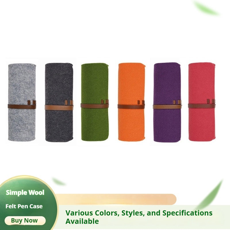 Simple Felt Pencil Case Gift