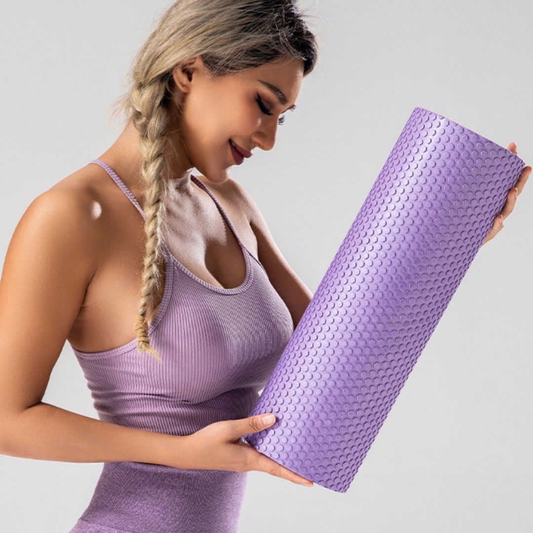 Camouflage Solid Rainbow Foam Floating Point Fitness Massage Shaft Foam Roller