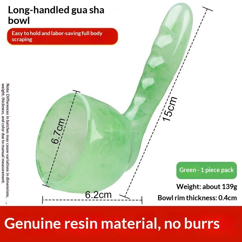 Full-body Loosening With A Handheld Gua Sha Bowl Tendon-striking Stick And Meridian Brush
