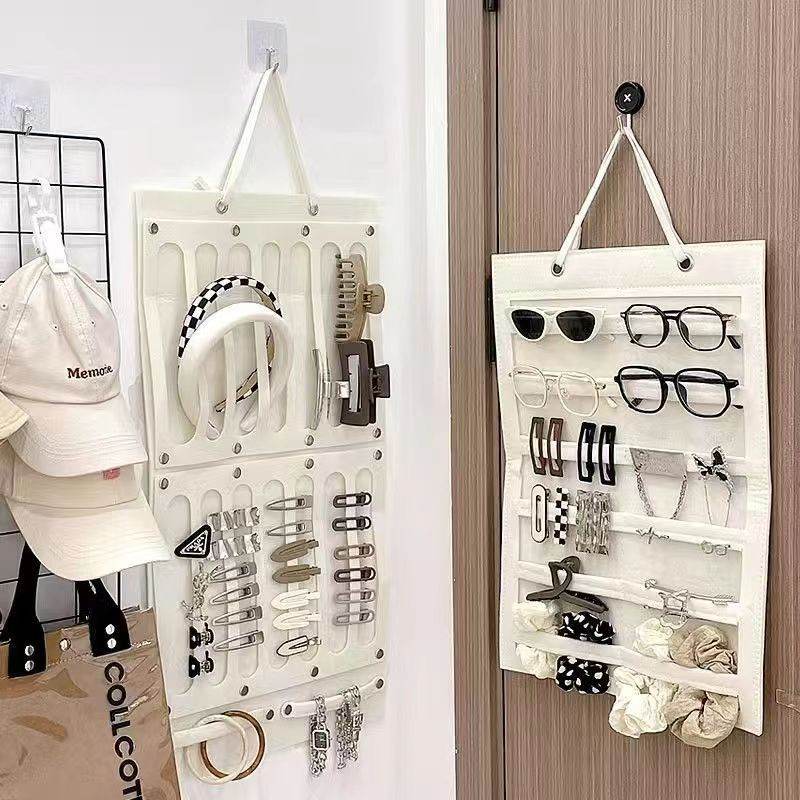 Hair Accessory Storage Hanging Bag, Wall Hair Band, Hair Tie, Hair Clip, Glasses Storage And Organization Bag, Wall-mounted Headwear Storage Wonder