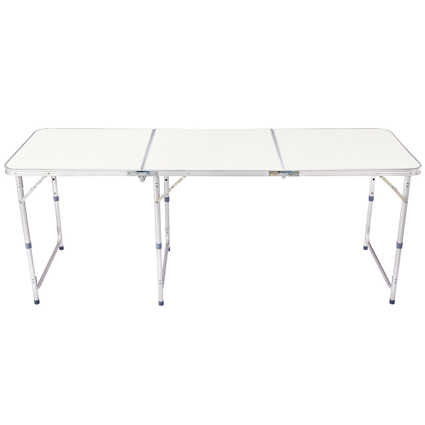 6ft 180-60cm Aluminum Alloy Folding Table Portable Foldable Desk For Camping Picnic BBQ Home Party