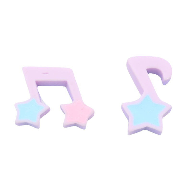 DIY Ornament Accessories Resin Note Five-pointed Star Note