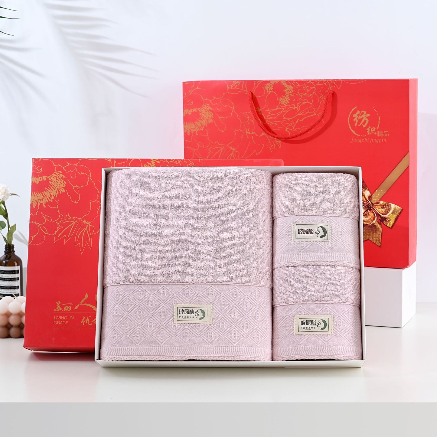 Wholesale Cotton Bath Towel Gift Sets For Wedding Favors And Corporate Gifts