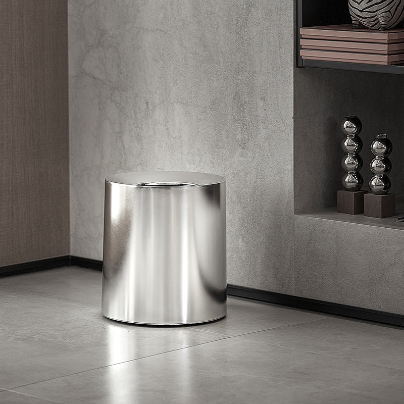 Household Office Double-layer Open-top Trash Can