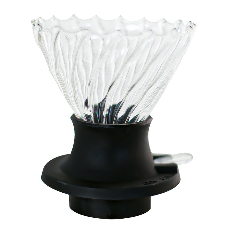 Glass Smart Cup Hand Drip Coffee Filter Set