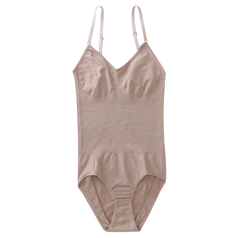 Seamless Body Shaper Hip-Lifting Contouring Bodysuit, Triangle Style