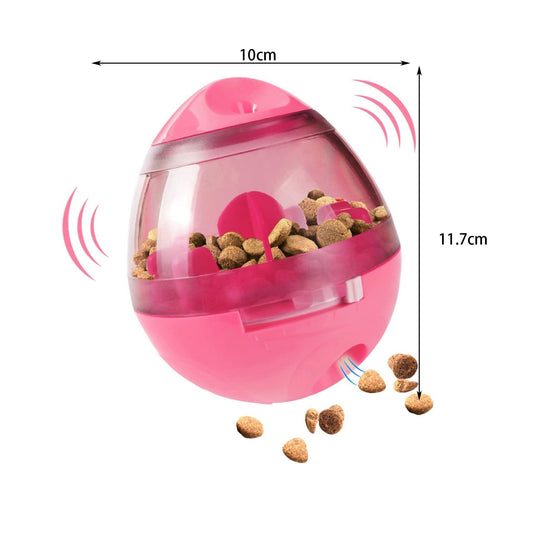 Pet Toy-Food Leaking Device-Pink-1 piece