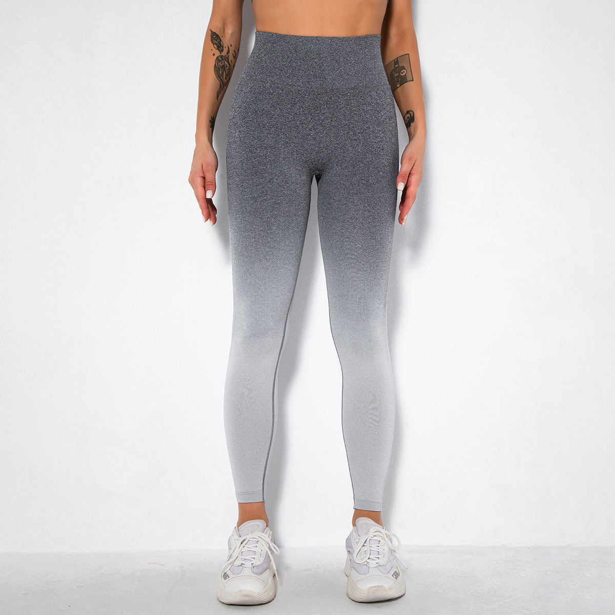 Women's Gradual Smiling Face Yoga Pants