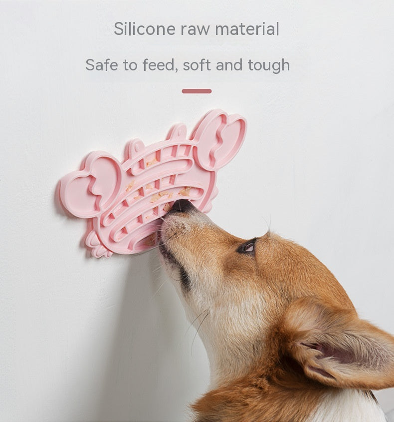 Lick Food Plate Pet Slow Food Plate Anti-choke Slow Feeding