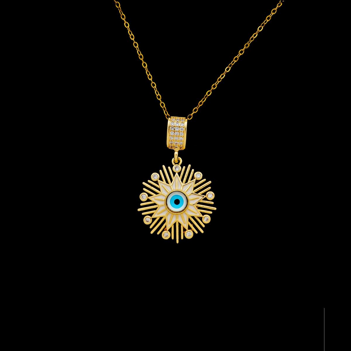 European And American Moon Necklace Niche Non-fading High-grade Accessories