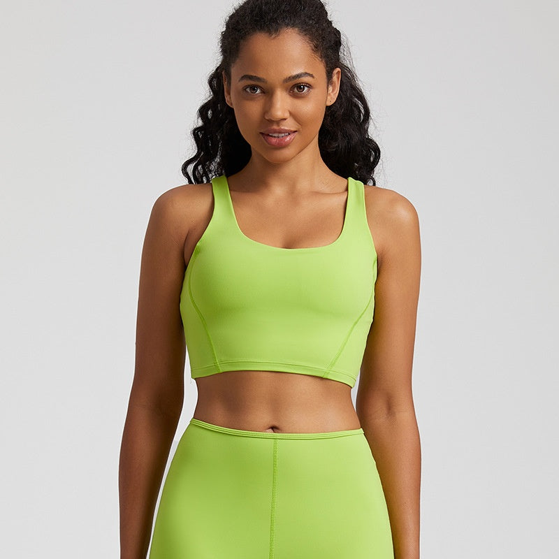 Sexy Beauty Back Sports Underwear Nude Feel Workout Bra