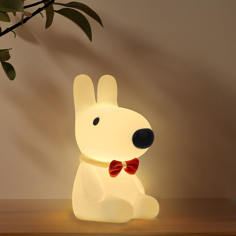 Fashion Creative Dog Charging Small Night Lamp