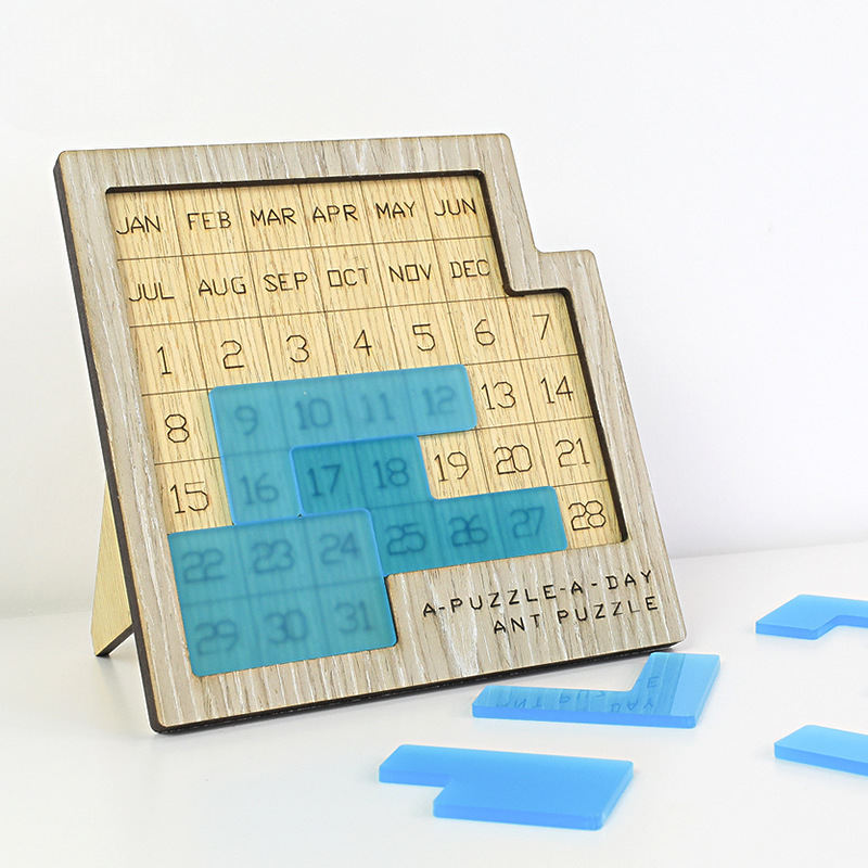 Extremely Challenging Calendar Time Puzzle Gift