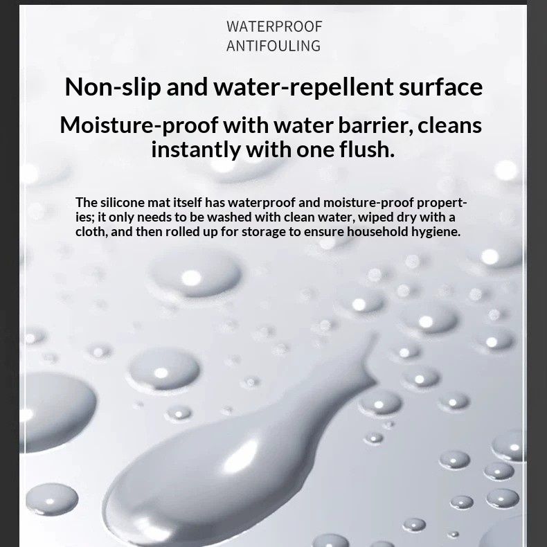 New Pet Silicone Non-slip Waterproof Placemat