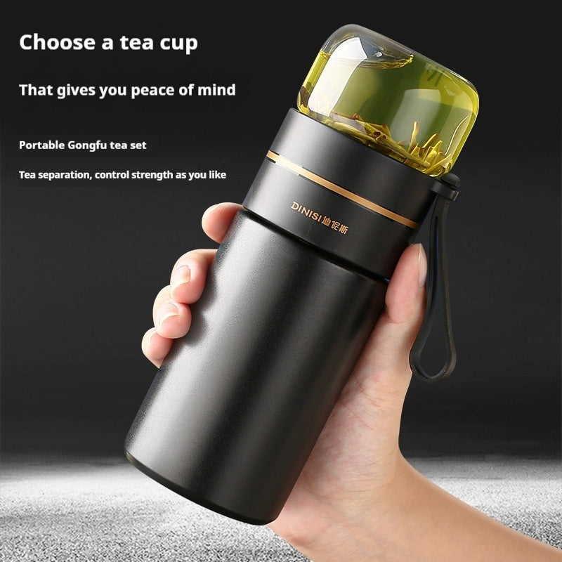 Insulated Mug With Tea-water Separation, Business Gift Cup