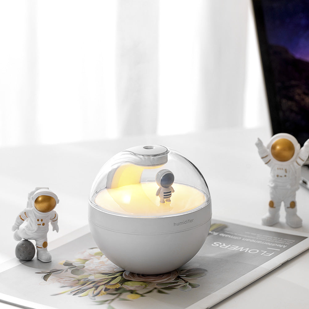 New Nordic-style Simulated Flame Aromatherapy Machine, Humidifier, Bedroom Ambient Light, Air Purifier, Smart Home Gift