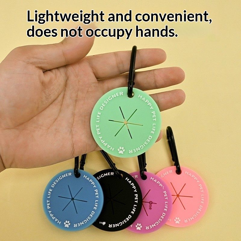 Pet Poop Bag Hands-Free Clip Holder Lazy Dispenser
