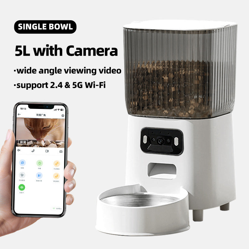 Pet Feeder 5L Automatic Feeding Machine