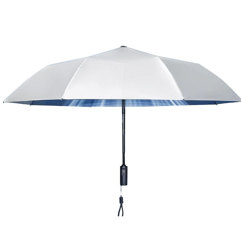 Portable Rechargeable Cooling Sun Umbrella