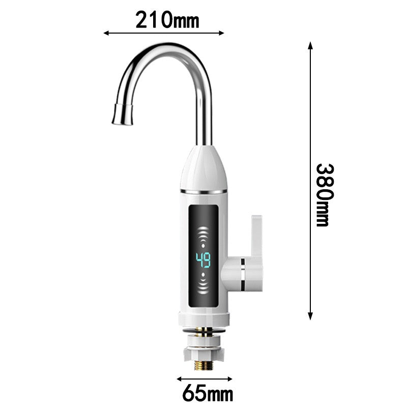 Instant Electric Faucet With Digital Display For Fast Heating And Cooling