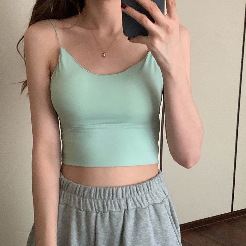 Ice Silk Beauty Back Camisole Women's Korean-style Underwear
