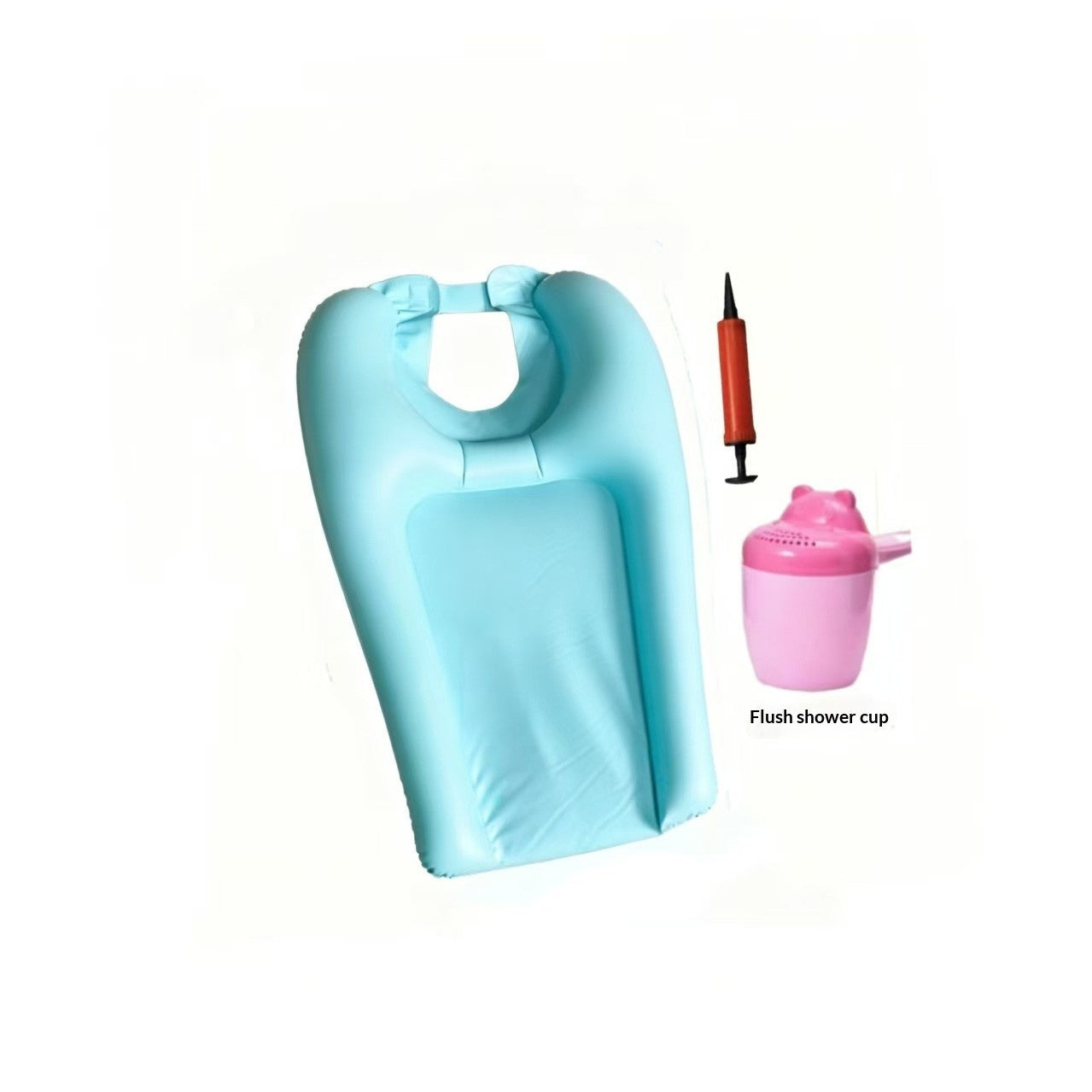 Foldable Inflatable Shampoo Pillow For Home Use