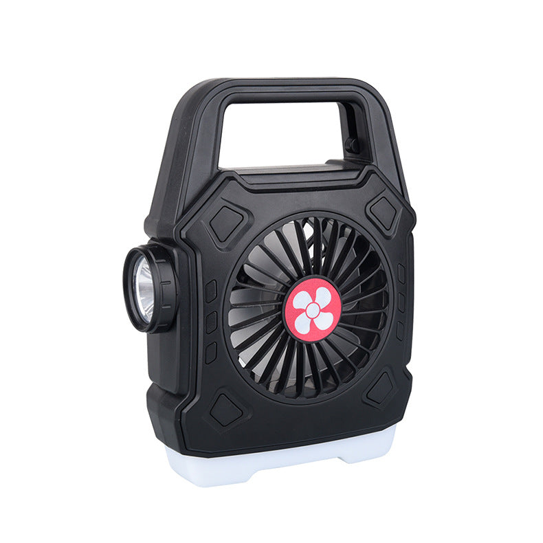 Multi-function Fan Light Hand Lamp Portable With Fast Charging