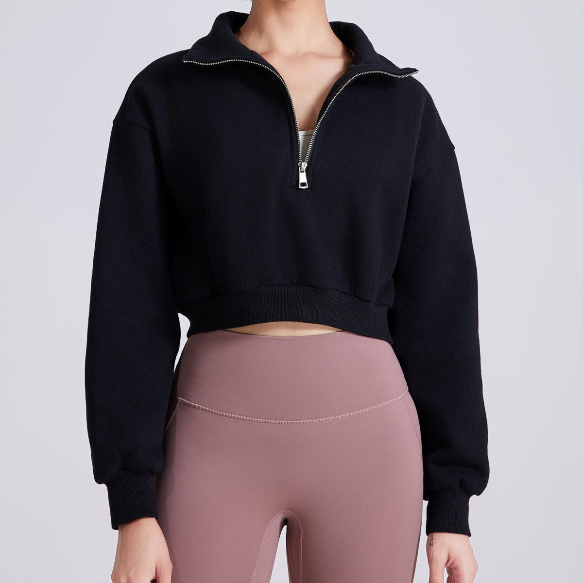 Loose Casual Yoga Clothes Long-sleeved Top