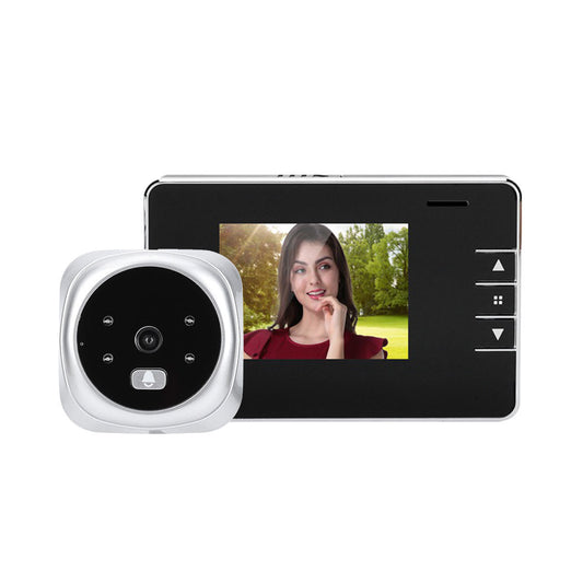 HD Smart Cat Eye Home Electronic Doorbell Visual Monitoring Anti-Theft Photo And Video Recording Supports 32G Memory